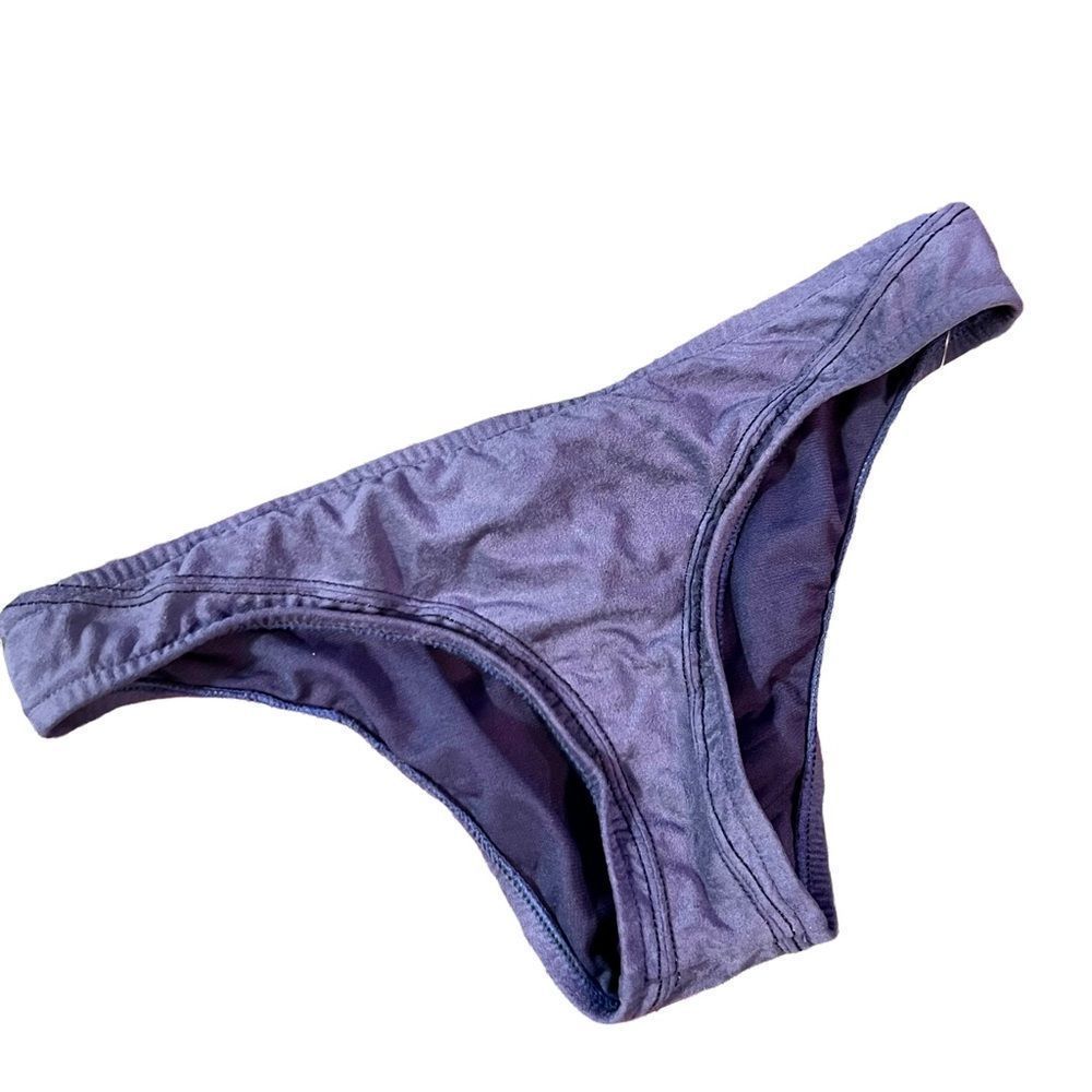 LUCKY BRAND BLUE BIKINI BOTTOM M